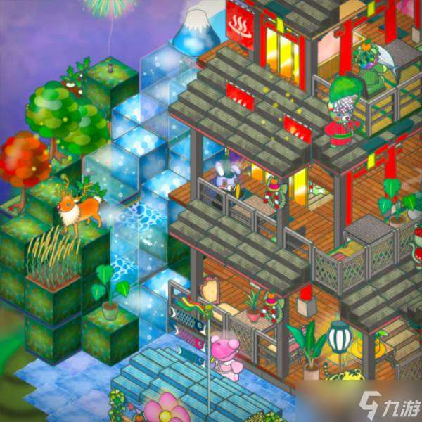布偶動物的餐廳裝修記錄：此花亭