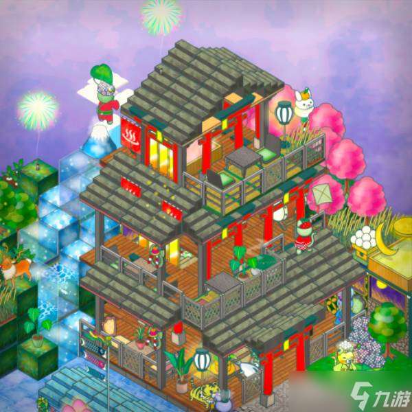 布偶動物的餐廳裝修記錄：此花亭