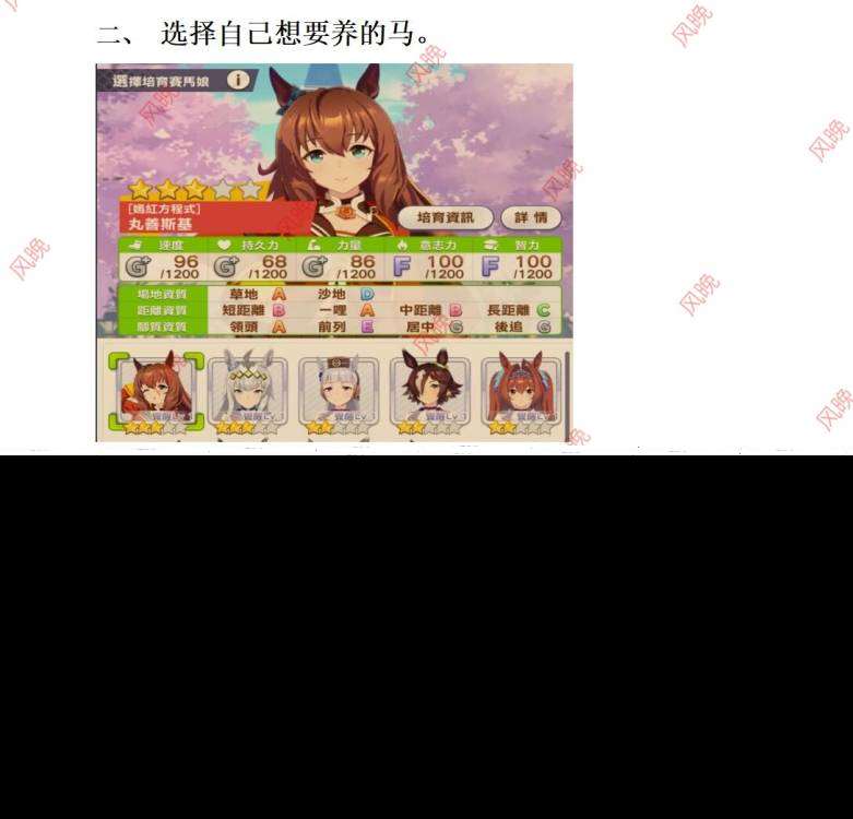 閃耀！優俊少女啊？不會還有人不知道怎么養馬吧(●—●)（已更新，有討論帖）
