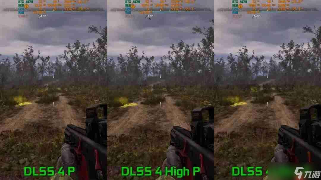 DLSS 4新的高性能模式测试 帧数更高、画质几乎没影响