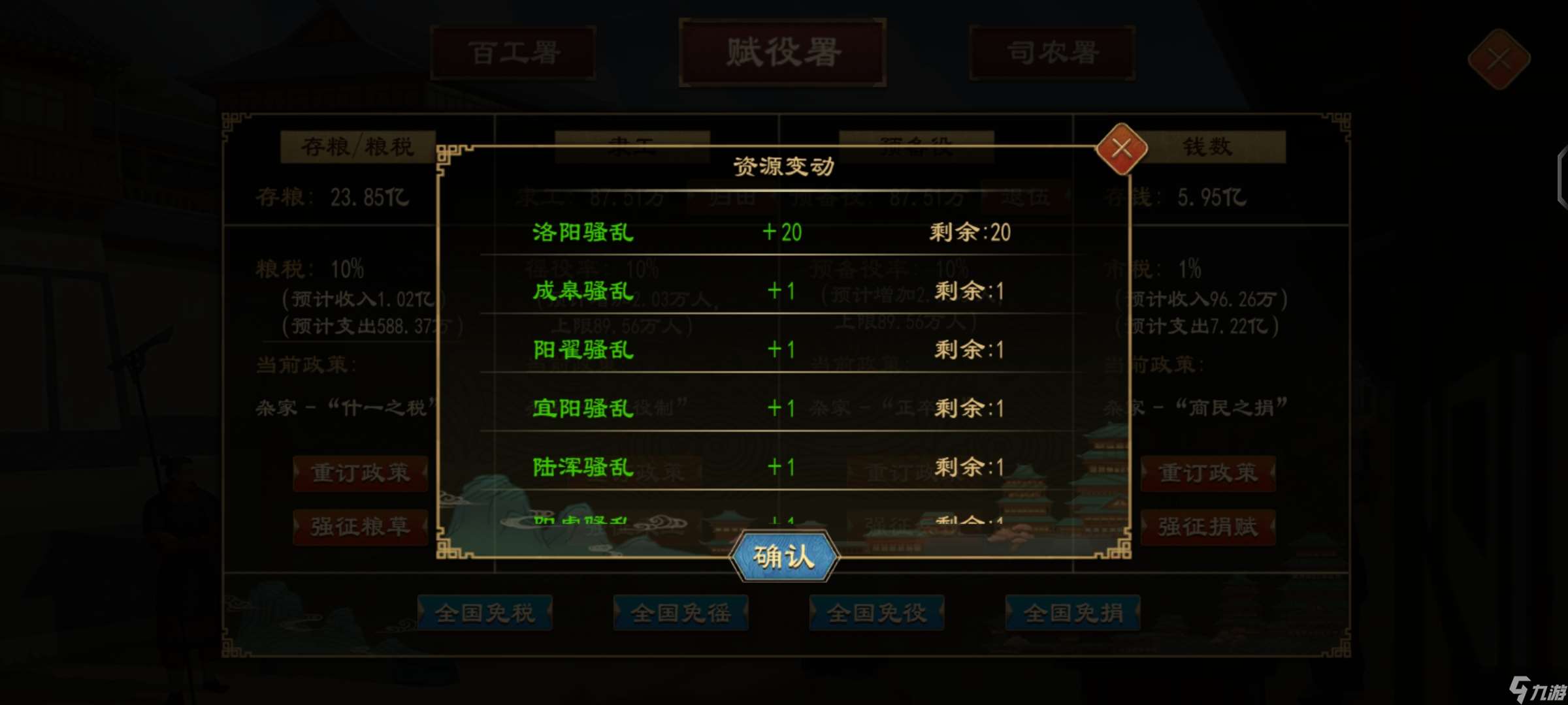 大周列國志俸餉改革不財政崩潰常態化運營教學