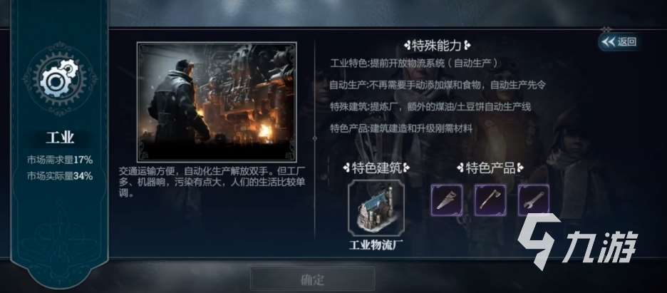 冰汽時代產業特色有哪些 冰汽時代手游產業特色介紹
