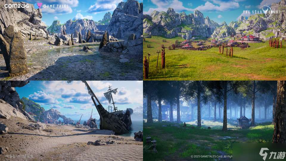 大型MMORPG《The Starlight》公開8 張游戲場景截圖預(yù)計2025 年第3 季于韓國推出