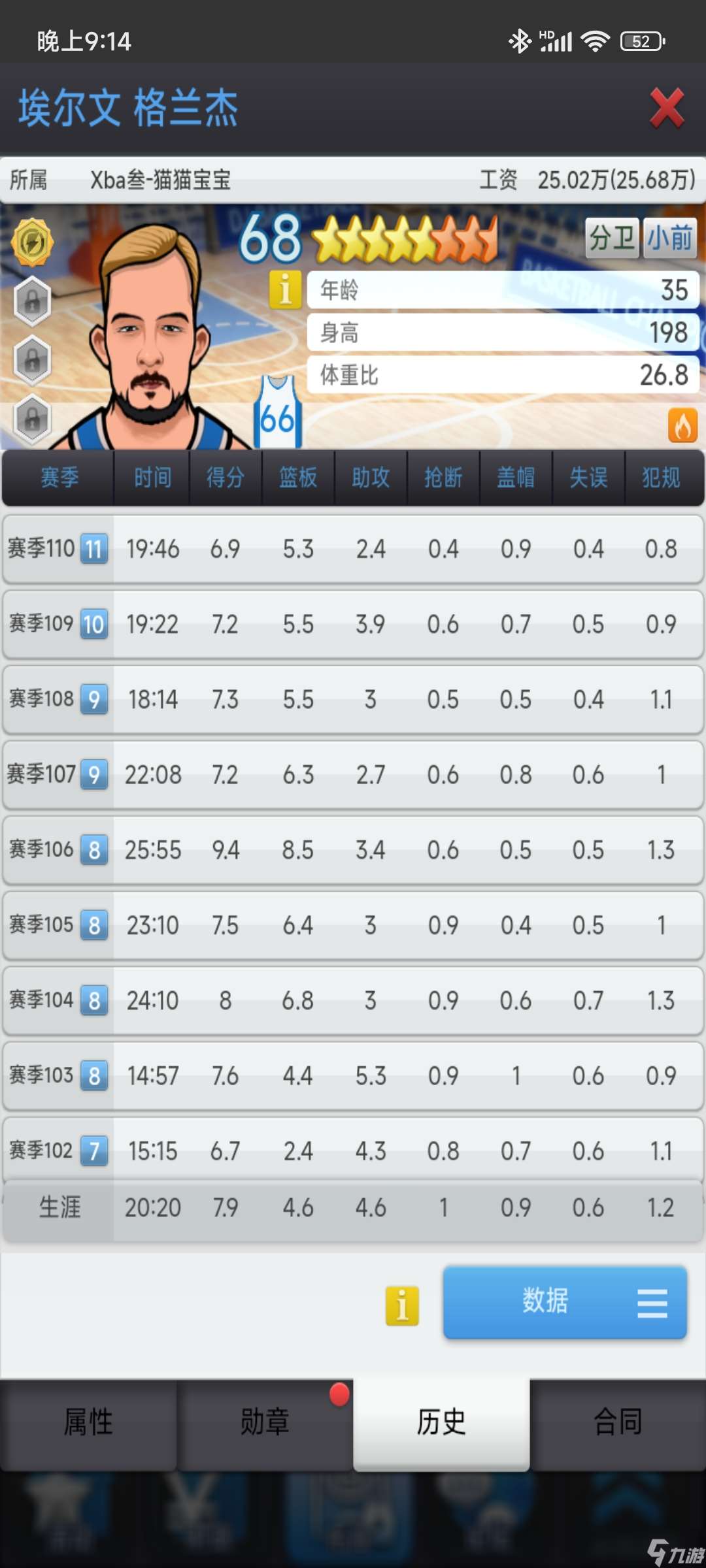 篮球经理记录一年来无支持者，选秀自摸+6w捡苗，从业余到12联（无跳联）