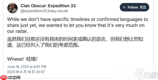 《光與影：33號遠征隊》暫無DLC計劃 或將推出無障礙功能與新內容！