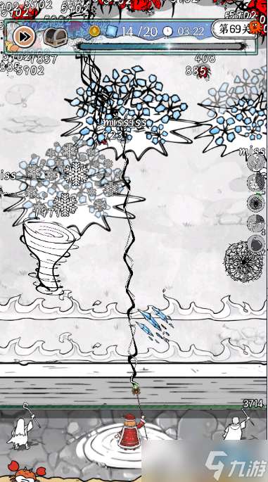 正中靶心69关|抢天胡开局|三电带一冰|平推风油精+蜘蛛精+冰蹲蹲!