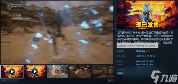 劲! 霸! 爽! 国产ACT独立游戏《灵拳》Steam特别好评