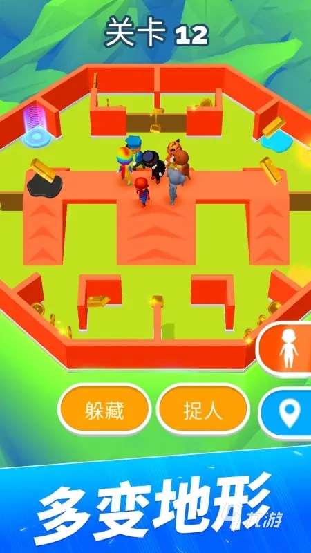 2025趣味躲貓貓游戲排行前五 有意思的躲貓貓游戲有哪些