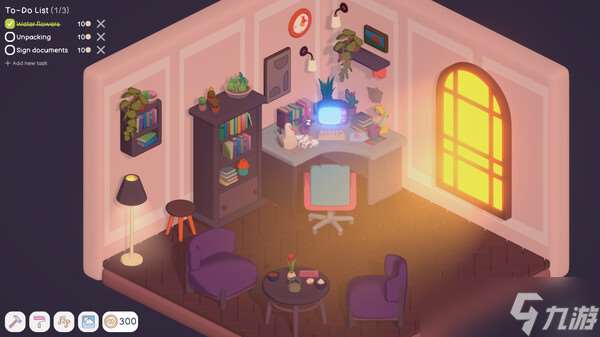 房間布置新作《Your Personal Chill Apartment》7月15日正式登陸Steam商店