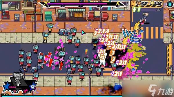 2D俯视角战斗游戏《上个P班》正式上线