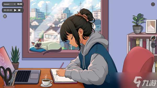 《Study With Me: Lofi Vibes》7月15日上線 Steam首發(fā)特惠