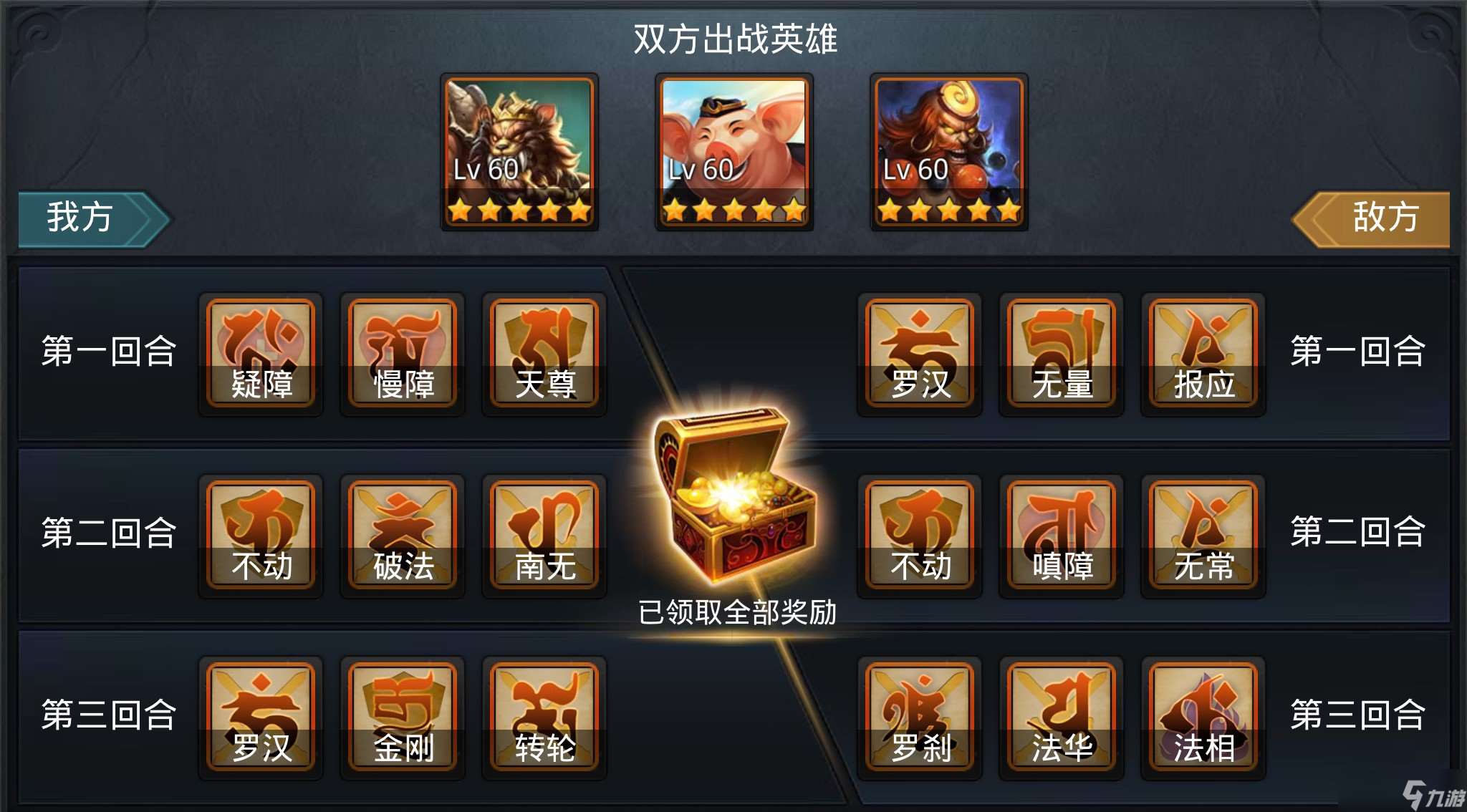 乱斗西游2经典阵容怎么搭配