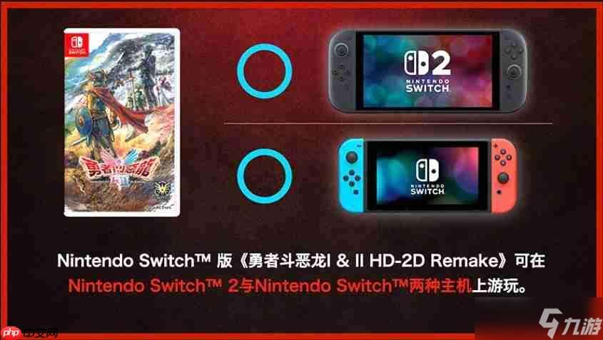 SE確認《勇者斗惡龍1&2 HD-2D》switch版與switch2版僅畫面區別 且無法升級