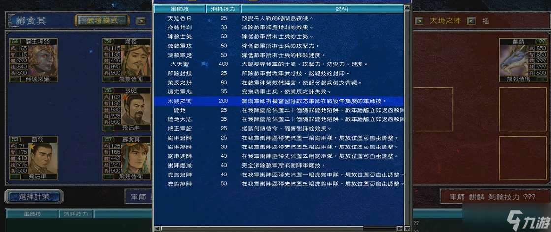 三國(guó)群英傳7水鏡之術(shù)有什么作用