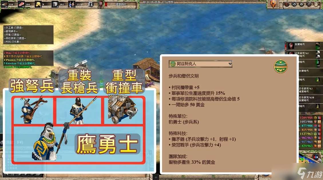 帝國時代2無敵兵種組合推薦什么