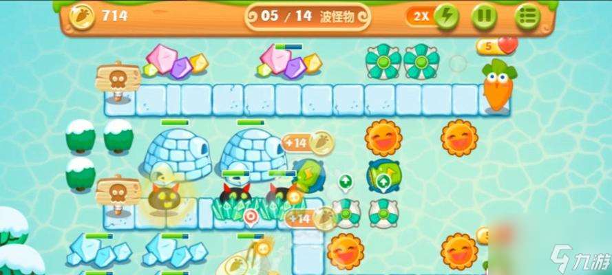 保衛蘿卜286攻略三星金蘿卜文布陣，打造無敵防線（保衛蘿卜286攻略分享）