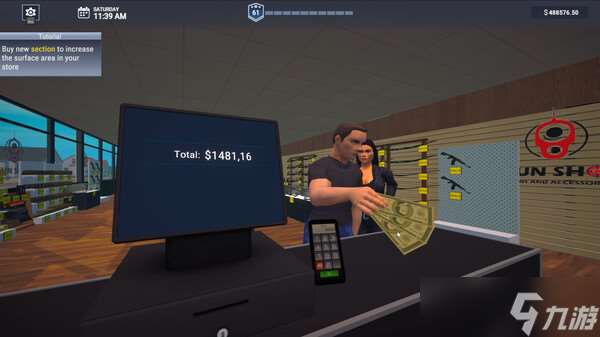 軍武商店模擬游戲《Gun Center Simulator》7月21日正式登陸Steam平臺