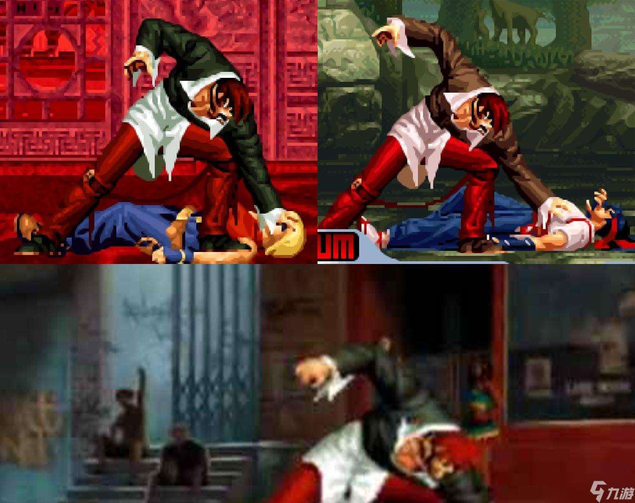 SNK是懂玩家的，山崎龍二和八神庵的招式怎么看都不正經(jīng)