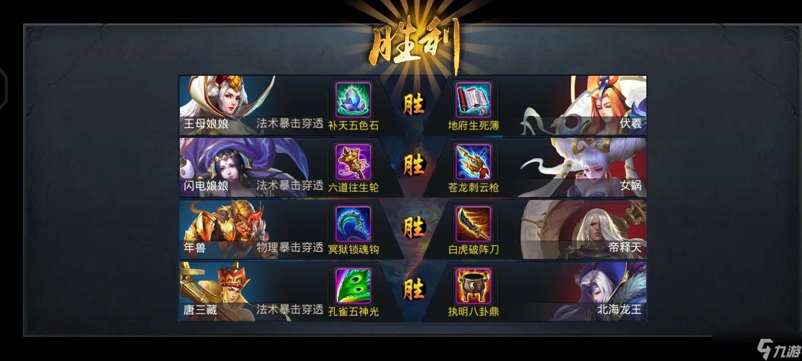 乱斗西游3境篝火阵容怎么防守