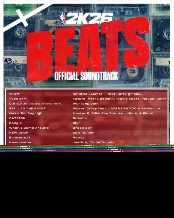 《八方来财》入选NBA2K26原声带！唯一一首中文曲目