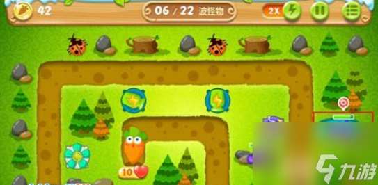 保衛(wèi)蘿卜2第24關(guān)攻略 220秒清理兩個(gè)水坑