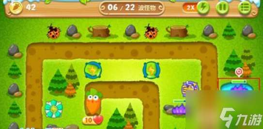 保卫萝卜2第24关攻略图文介绍 220秒清理两个水坑