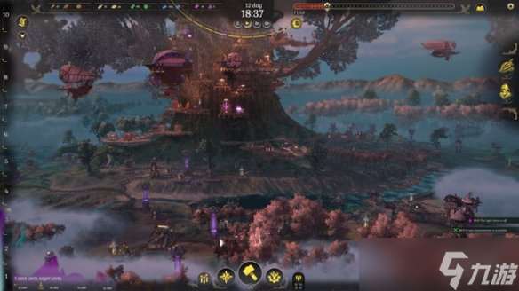 黑暗奇幻风生存建造塔防游戏《雾隐天途》发布demo