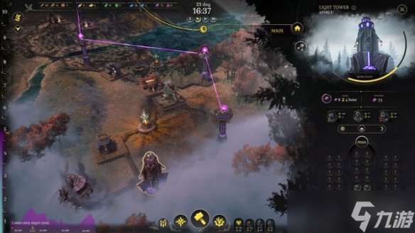 黑暗奇幻风生存建造塔防游戏《雾隐天途》发布demo