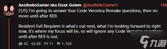 曝威斯克的戲份在《生化危機：代號維羅妮卡》重制版大幅增加！還有驚喜