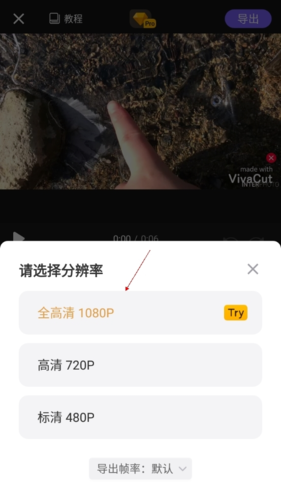 VivaCut怎么导出视频3