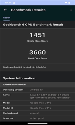 Geekbench6安卓版亮点