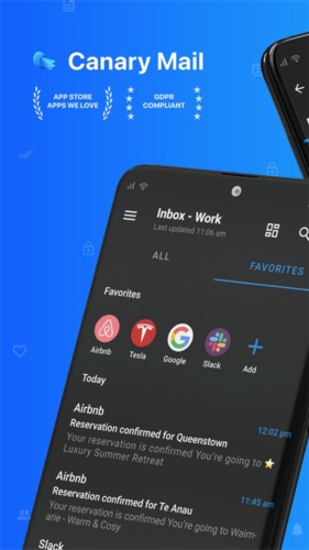 Canary Mail app功能