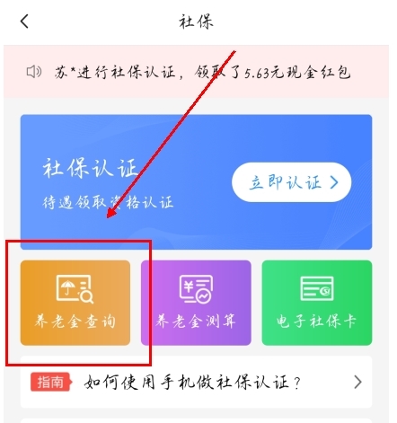 老来网app如何查询养老金图片2