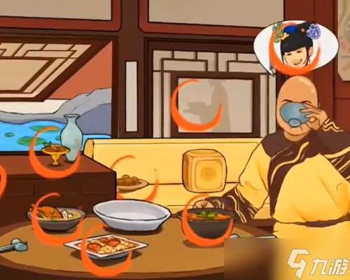 你是不是虾雍正用膳怎么过关