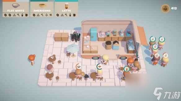 制作美味咖啡 模拟经营游戏《咖啡餐车》上架Steam