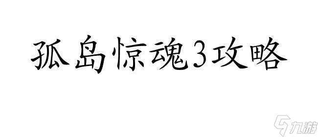 孤岛惊魂3攻略,玩转游戏的秘籍与技巧