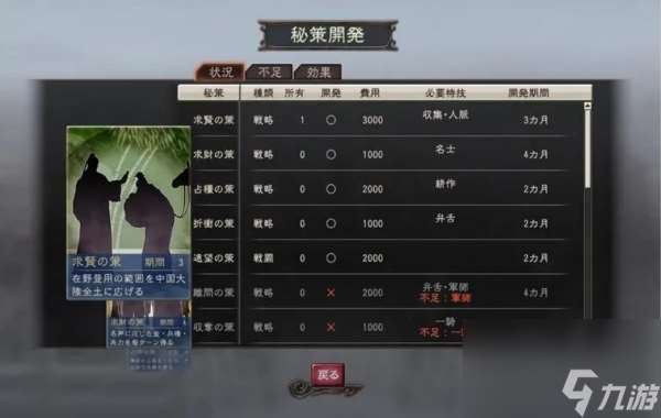 三国志12威力加强版攻略心得