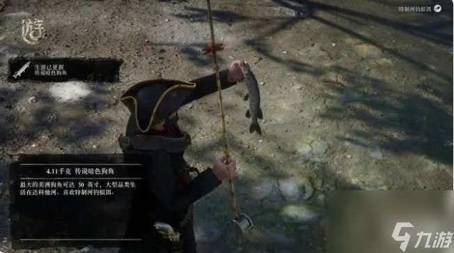 荒野大镖客2传说暗色狗鱼在哪里里-传说暗色狗鱼实际情况钓到的在哪里