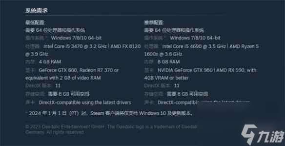 《耀斑纪元》游戏配置要求介绍