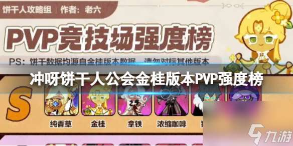 冲呀饼干人金桂版本PVP强度榜