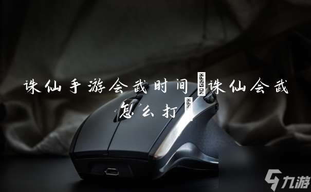 诛仙手游会武时间 诛仙会武怎么打