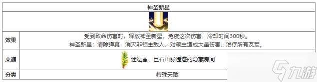 元气骑士神圣新星植物天赋效果怎么样