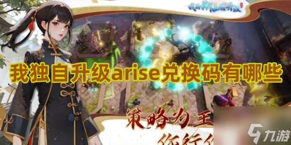 我独自升级arise兑换码有什么