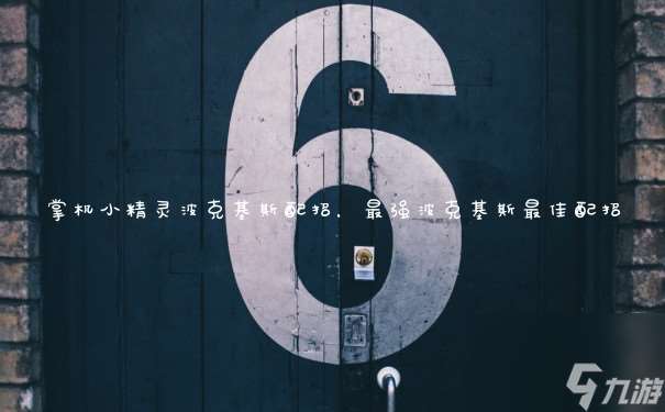 掌機(jī)小精靈波克基斯配招 最強(qiáng)波克基斯最佳配招