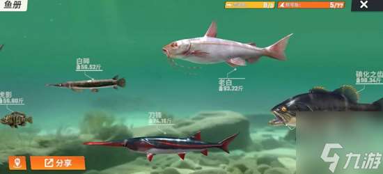 歡樂釣魚大師圖鑒大全 歡樂釣魚大師圖鑒最后一條魚長什么樣