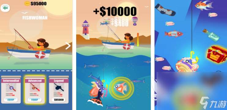 比较热门的钓鱼游戏分享 2024有趣的钓鱼游戏前五名