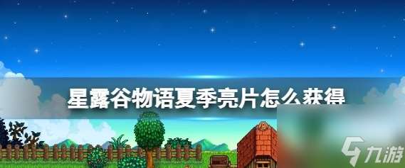 星露谷物语夏日奇珍——夏季亮片详解