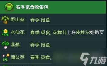 星露谷献祭全物品有什么