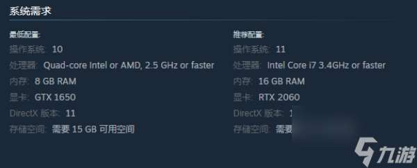 《Yan魇 Parasomnia》配置要求介绍