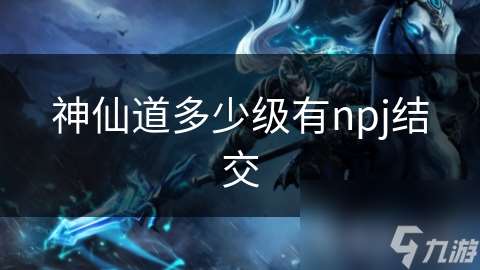 神仙道多少級(jí)有npj結(jié)交